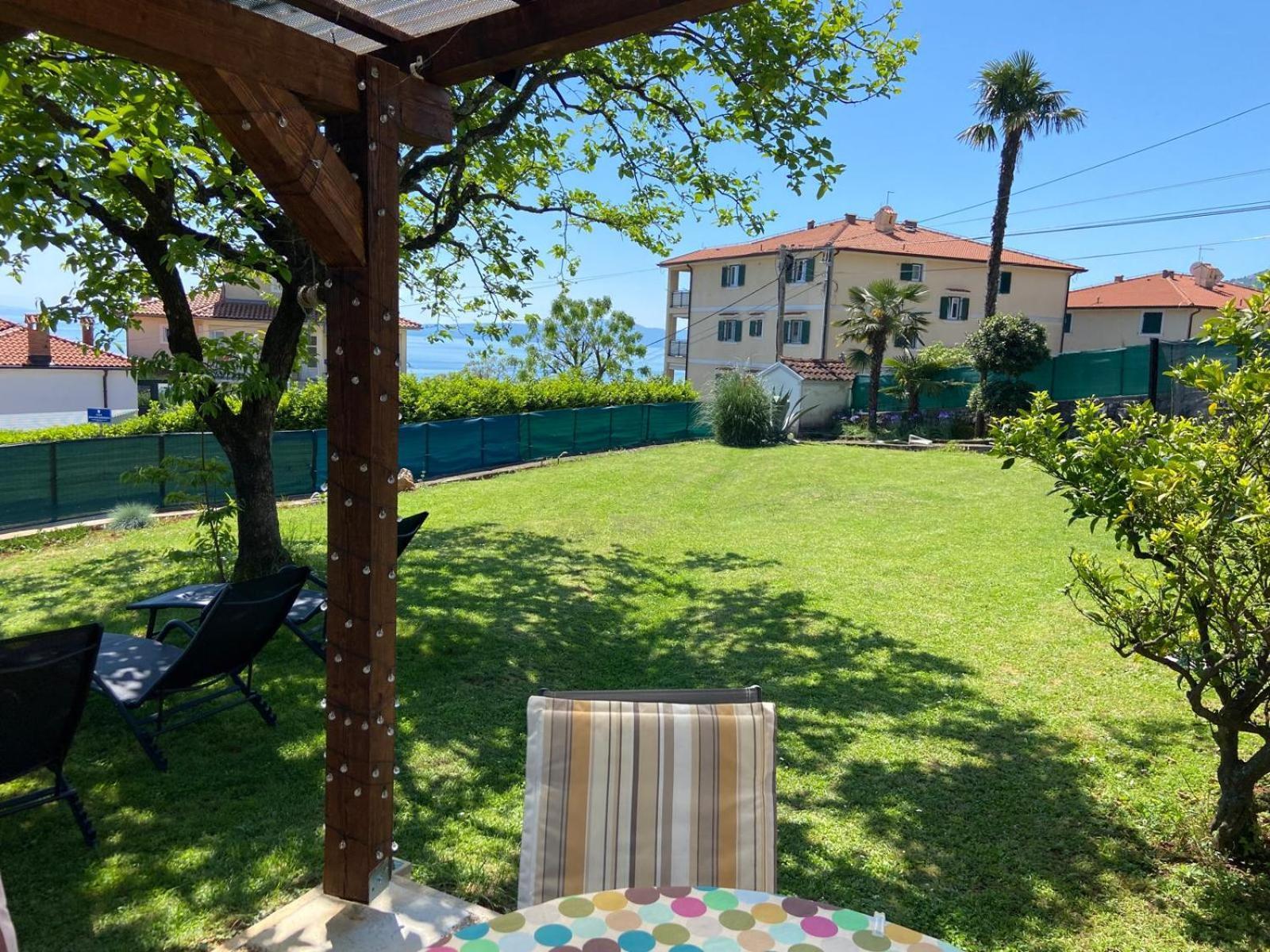 Apartment Peruc With Big Terrace And Beautiful Garden Ičići Exterior foto